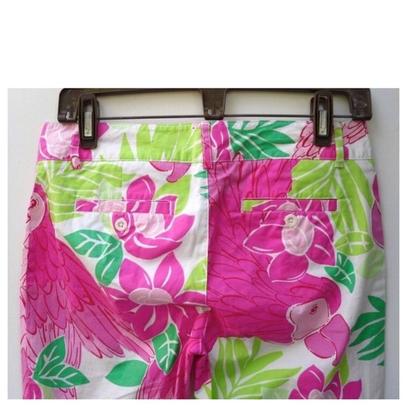 LILLY PULITZER Port of Caw  ankle prep crop Pants 2 preppy white label 🌴 - Picture 3 of 4
